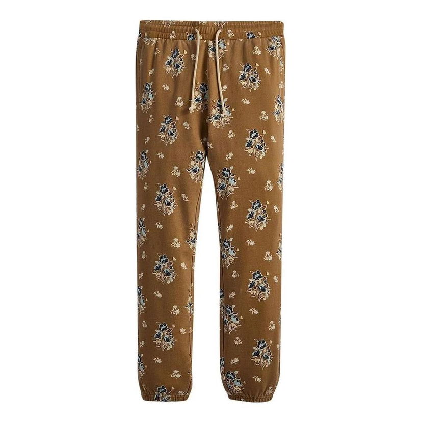Tepláky KITH KITH Floral Williams Sweatpants Hnedá | KHM060084-210