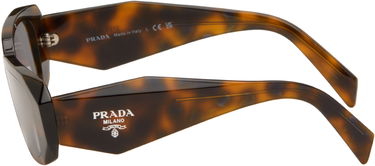 Slnečné okuliare Prada Symbole Rectangular Sunglasses Hnedá | 0PR 17WS 8056262511459, 2