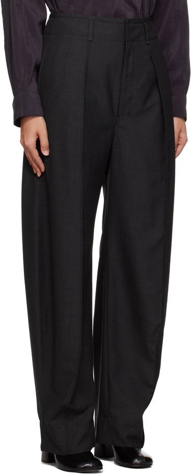 Nohavice LEMAIRE LEMAIRE Curved Volume Tailored Pants Čierna | PA1118 LF414, 3