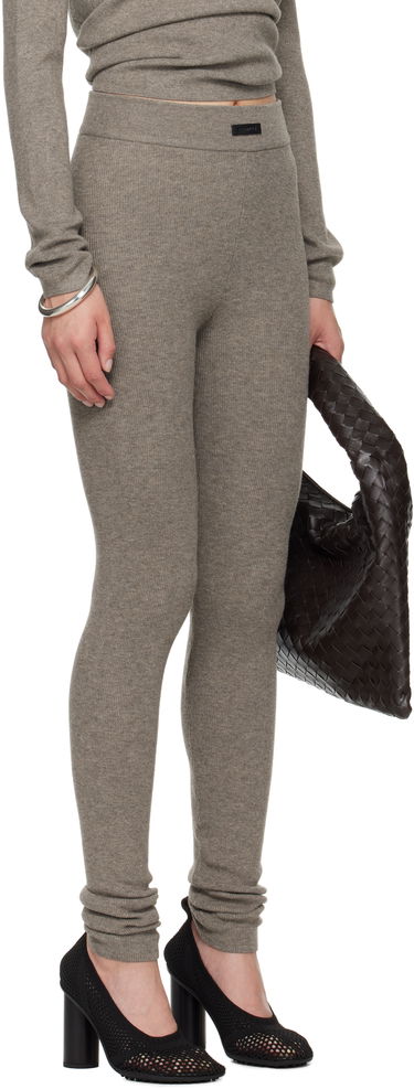 Legíny Fear of God Fear of God ESSENTIALS Soft Rib Leggings Šedá | 192SP257493FW, 1