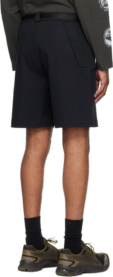 Šortky ROA ROA Buckle Chino Shorts Čierna | RBMW0393FA276, 2