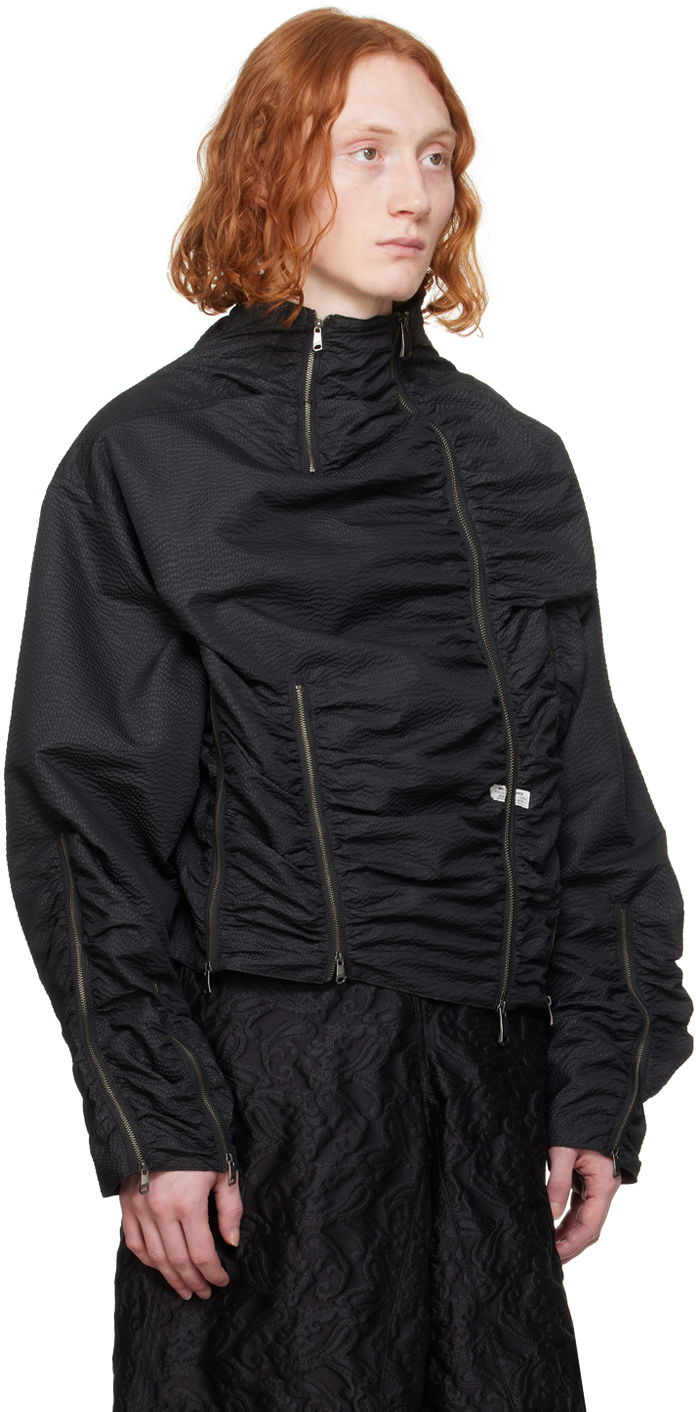 Textured Zip-Up Jacket