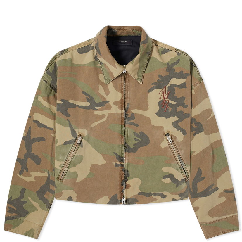 Bunda AMIRI Camo Workman Jacket Zelené | PS24WJ012-306