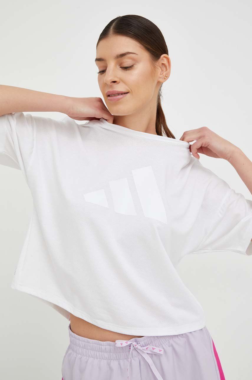 Tričko adidas Performance adidas Performance Train Icons T-Shirt Biela | HK6965, 0