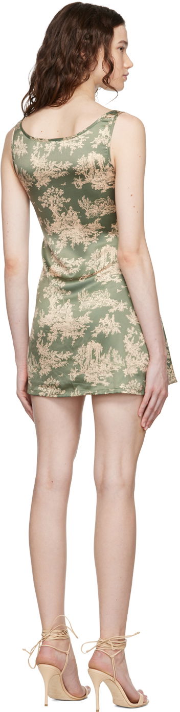 Šaty Miaou Miaou Ginger Mini Dress Zelené | 5018SS2MST, 2