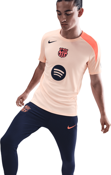 Tričko Nike FC Barcelona Strike Training Shirt Dri-FIT Total 90 Oranžová | hm3344-808, 4