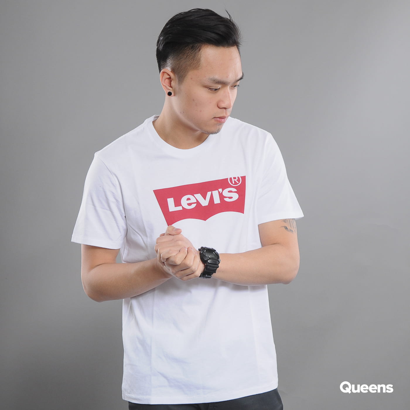 Tričko Levi's Graphic Setin Neck HM Biela | 17783-0140, 0