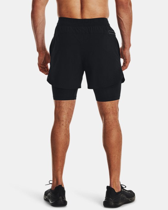 Šortky Under Armour Peak Woven 2in1 Shorts Čierna | 1378604-001, 1