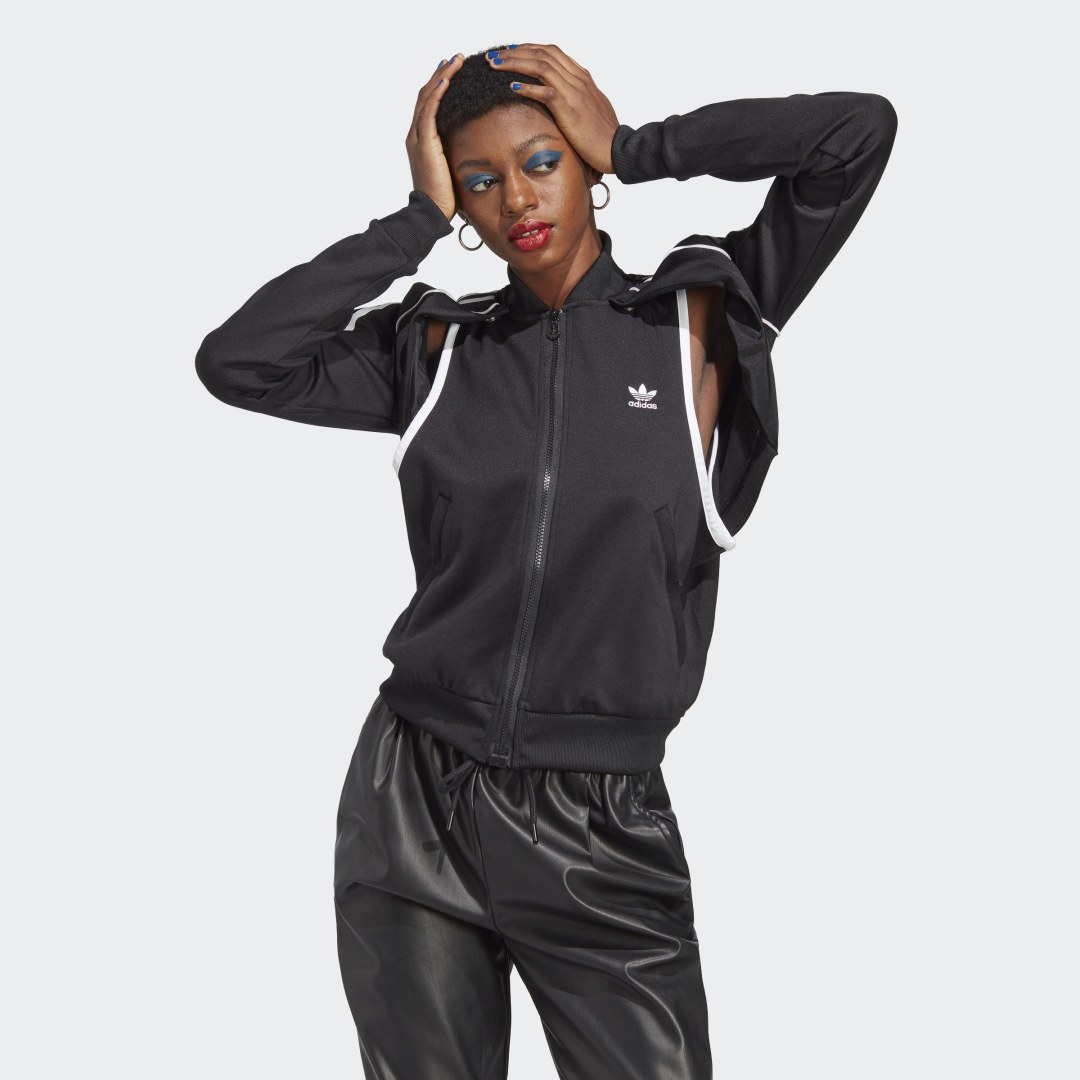 Bomber bunda adidas Originals Always Original SST Track Jacket Čierna | IC5578, 0