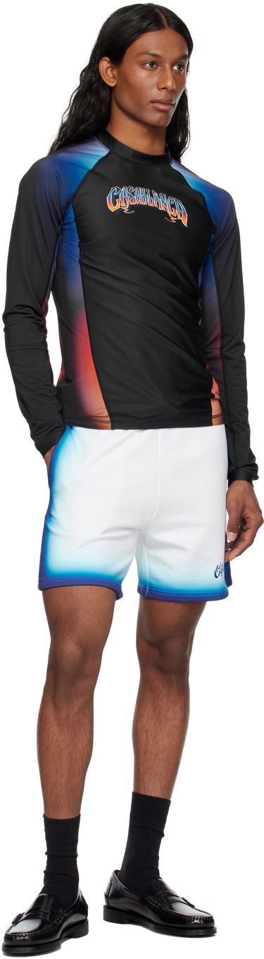Tričko Casablanca Casablanca Gradient Rashguard Čierna | MS25-SWM-040-01, 3