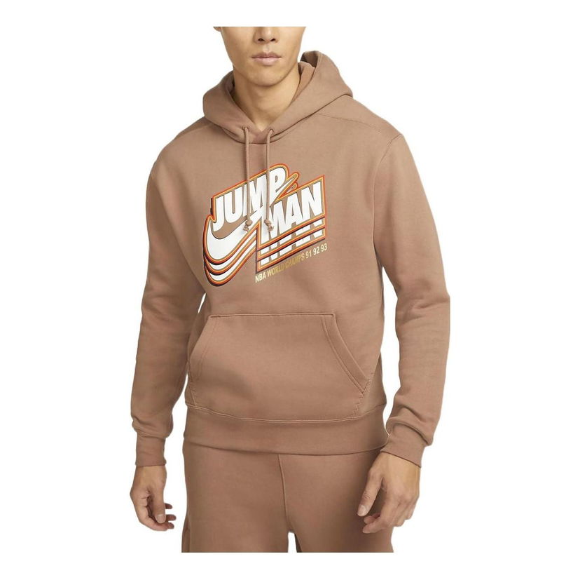 Mikina Jordan Solid Color Hoodie Hnedá | DC9605-256