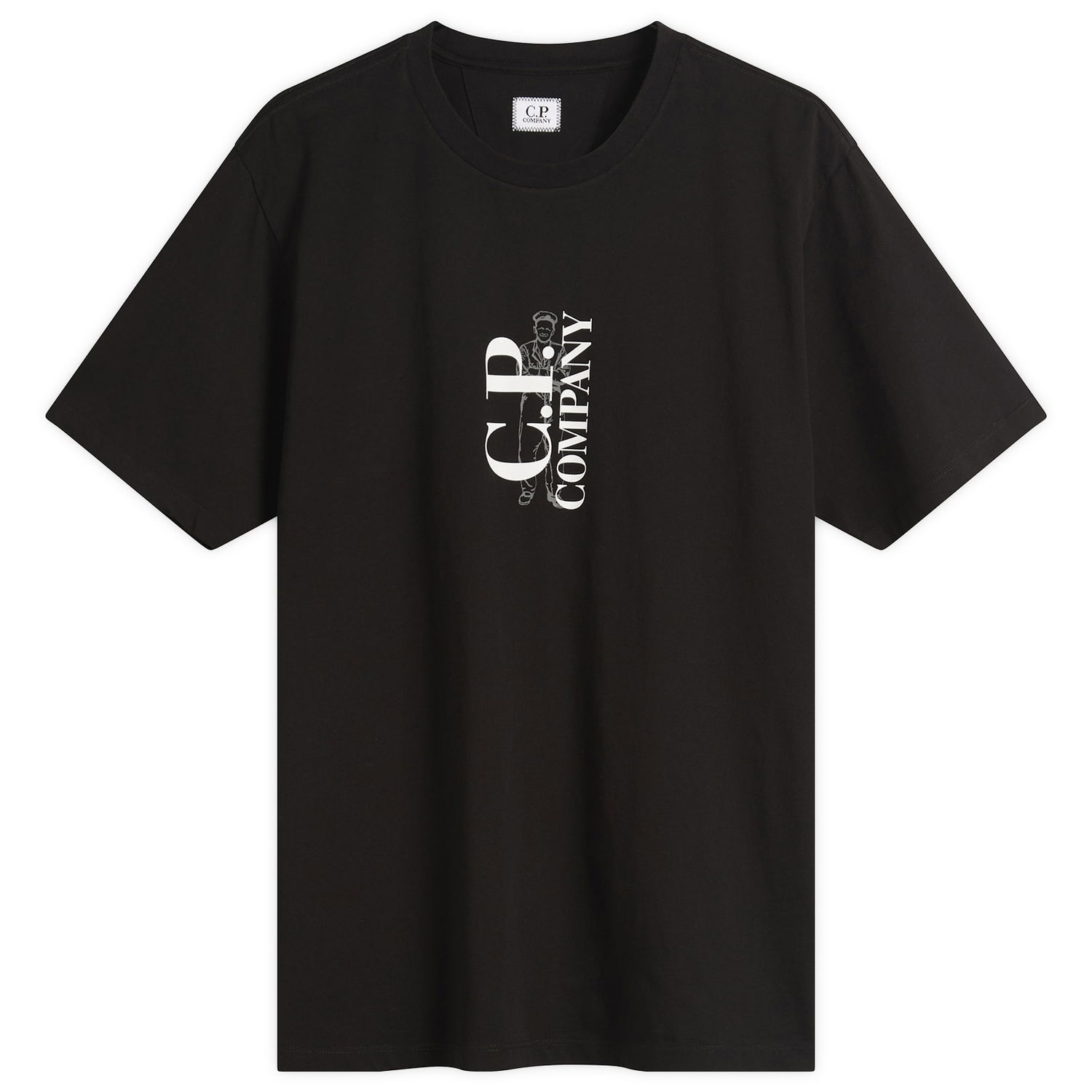 Tričko C.P. Company Sailor T-Shirt Čierna | 19CMTS091A-005100W-999, 1