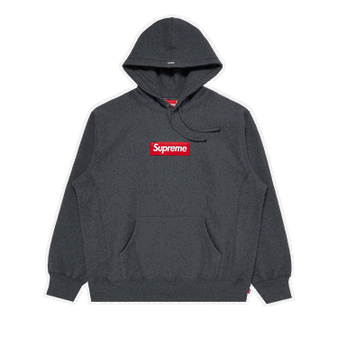 Mikina Supreme Box Logo Hooded Sweatshirt "Charcoal" Čierna | FW21SW35 CHARCOAL, 0