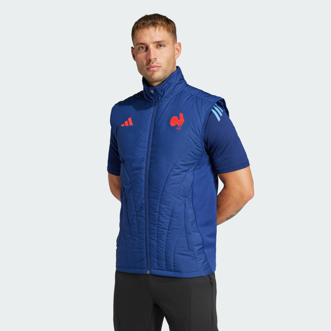 Vesta adidas Performance Padded Winter Vest Modrá | JC7204, 0