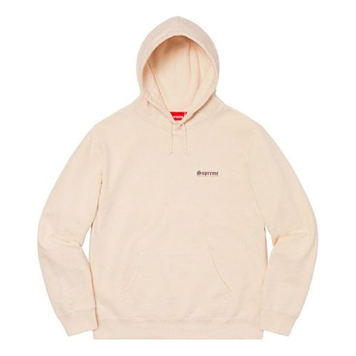 Mikina Supreme Mary Hooded Sweatshirt Béžová | SUP-SS20-065
