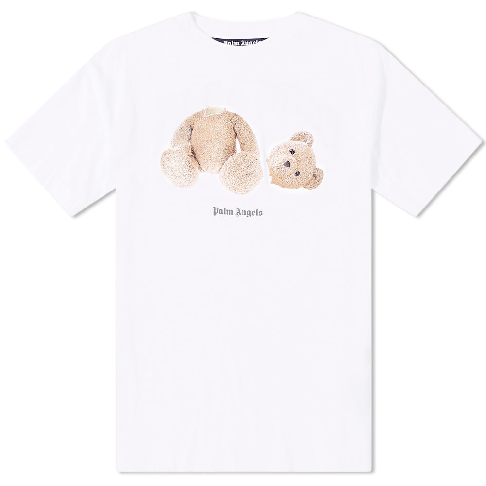Tričko Palm Angels Kill The Bear Tee Biela | PMAA001C99JER0140160, 0