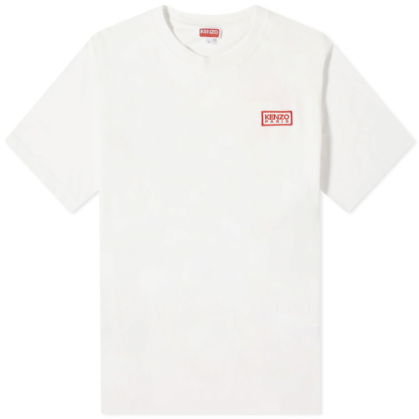 Tričko KENZO Logo Tee Biela | FE55TS1844SG-02