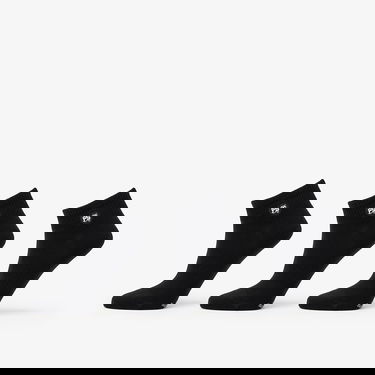 Ponožky Footshop Ankle Socks 3-Pack Black Čierna | FTSHP_374, 0