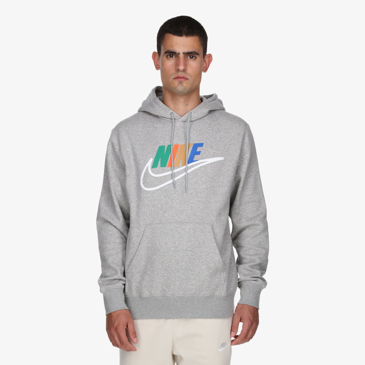 Mikina Nike Nike Club Futura Block Hoodie Šedá | FZ0772-063, 1