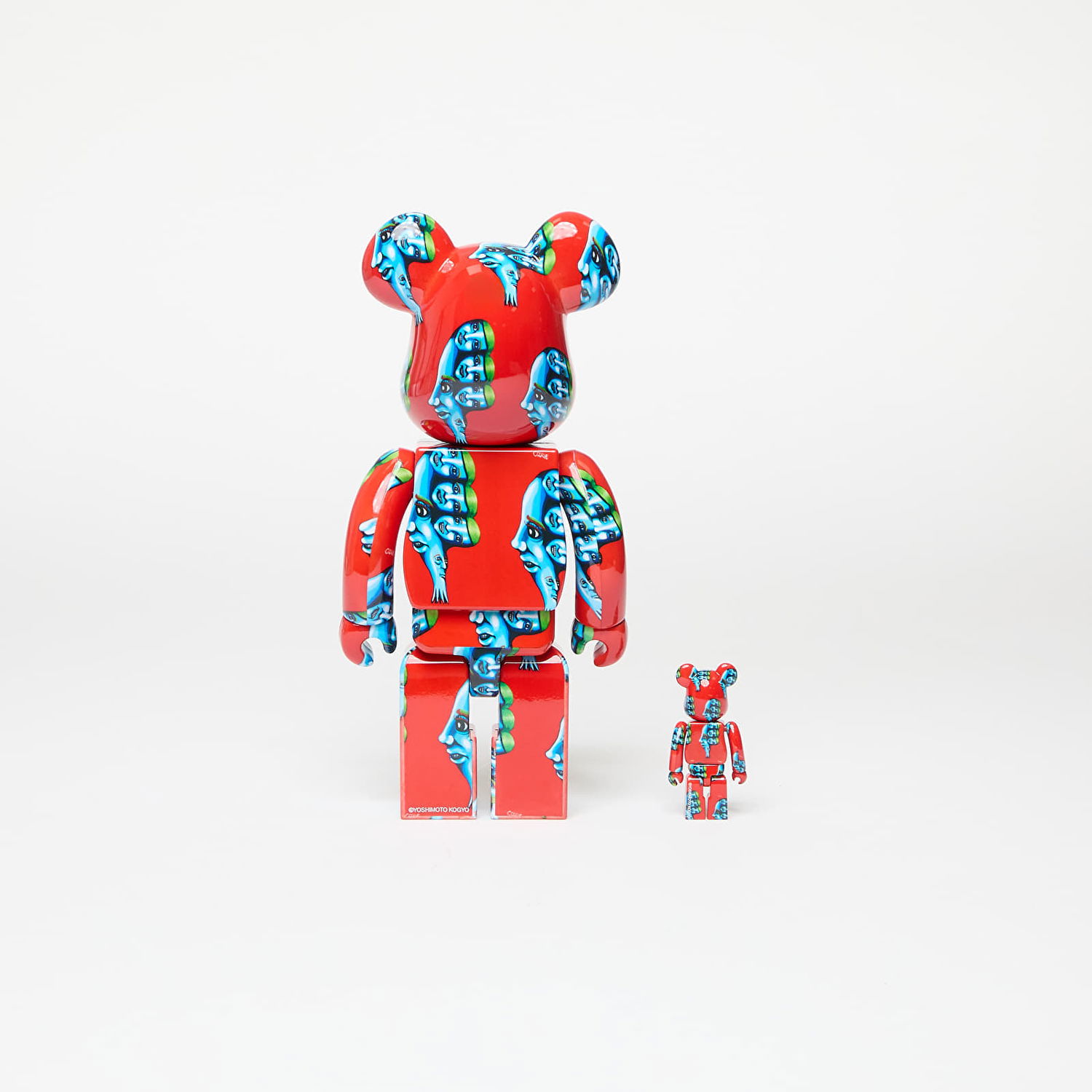 Zberateľské Medicom Toy BE@RBRICK Yoshimoto Kogyo Cookie 100% & 400% Set Red Rôznofarebný | 4530956613314, 1