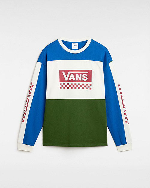 Tričko Vans Premium Branded Panel Long Sleeve T-shirt (douglas Fir) Men Green, Size L Rôznofarebný | VN000K2KBXU, 0