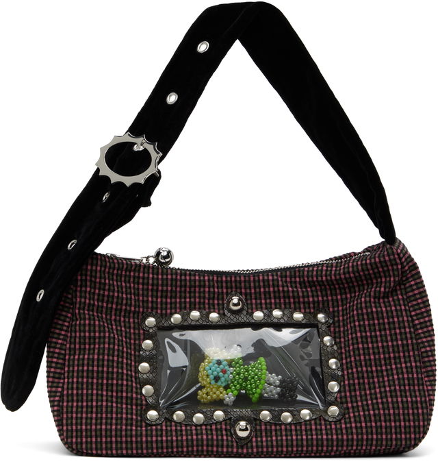 Chopova Lowena Mommy Mini Bag with Beaded Charm