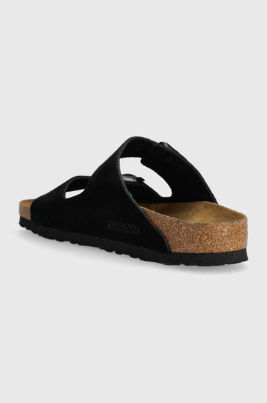 Tenisky a topánky Birkenstock Birkenstock Arizona Suede Sandals Čierna | 1027164, 2