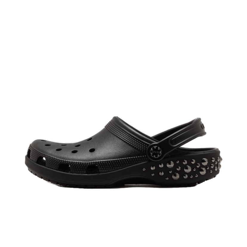 Tenisky a topánky Crocs Studded Classic Clog Čierna | 211596-001