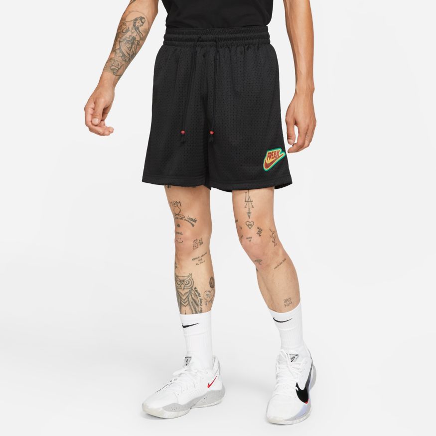 Šortky Nike Giannis "Freak" Mesh Basketball Shorts Čierna | DA5689-010, 0