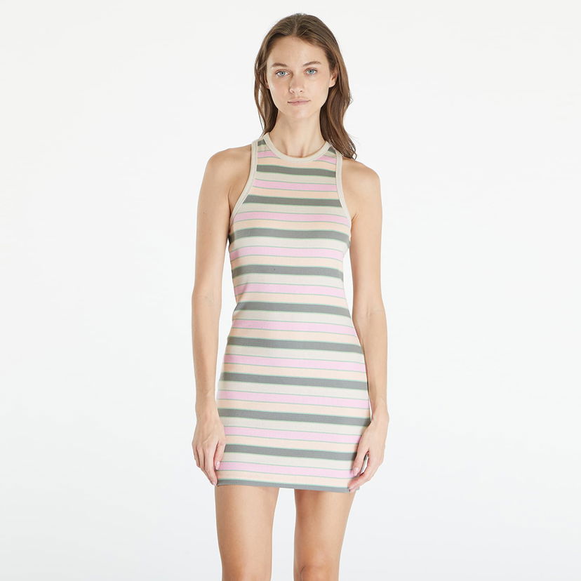 Šaty Roxy Dresses Back To Beautiful Agave Green Very Vista Stripeh Zelené | ERJKD03470-GNY5