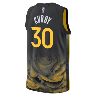 Dres Nike Dri-FIT NBA Stephen Curry Golden State Warriors City Edition 2022 Swingman Jersey Čierna | DO9593-012, 3