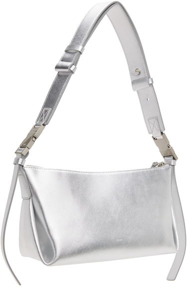 Taška cez rameno OSOI Metallic Leather Shoulder Bag Metalická | 24SB030-092-05, 2