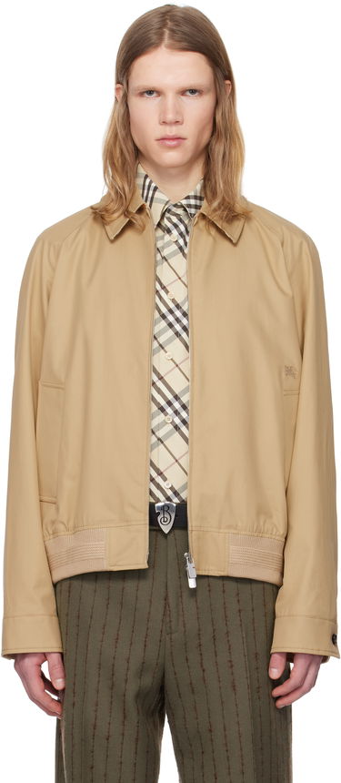Bomber bunda Burberry Burberry Gabardine Chester Harrington Jacket Béžová | 8093199, 0