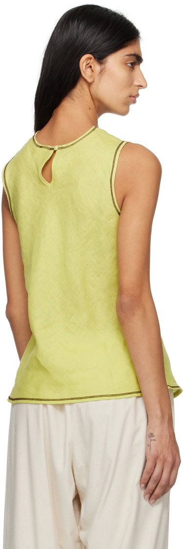 Tielko Baserange Baserange Dydine Sleeveless Top Žltá | TODY-SL-SP24, 2