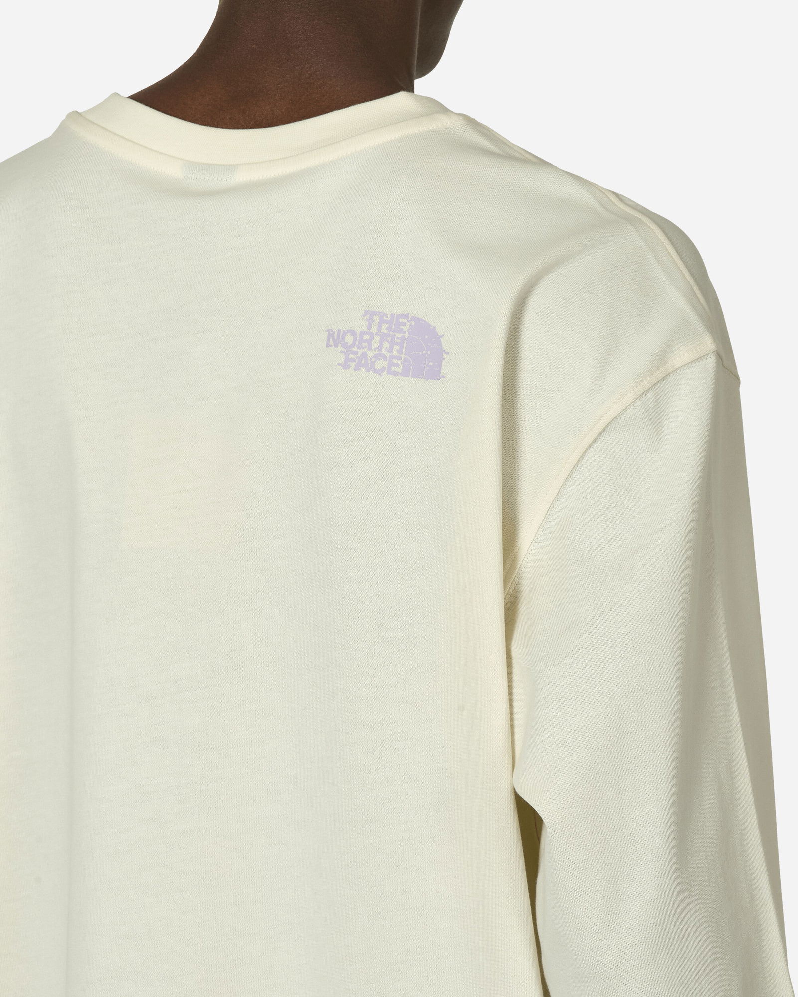 NSE Graphic Longsleeve T-Shirt White Dune