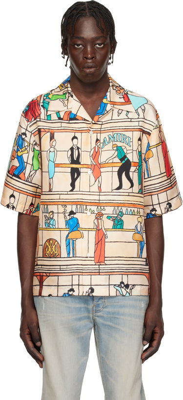 Košeľa AMIRI Pool Hall Print Relaxed Fit Shirt Rôznofarebný | AMSTCA1082, 0