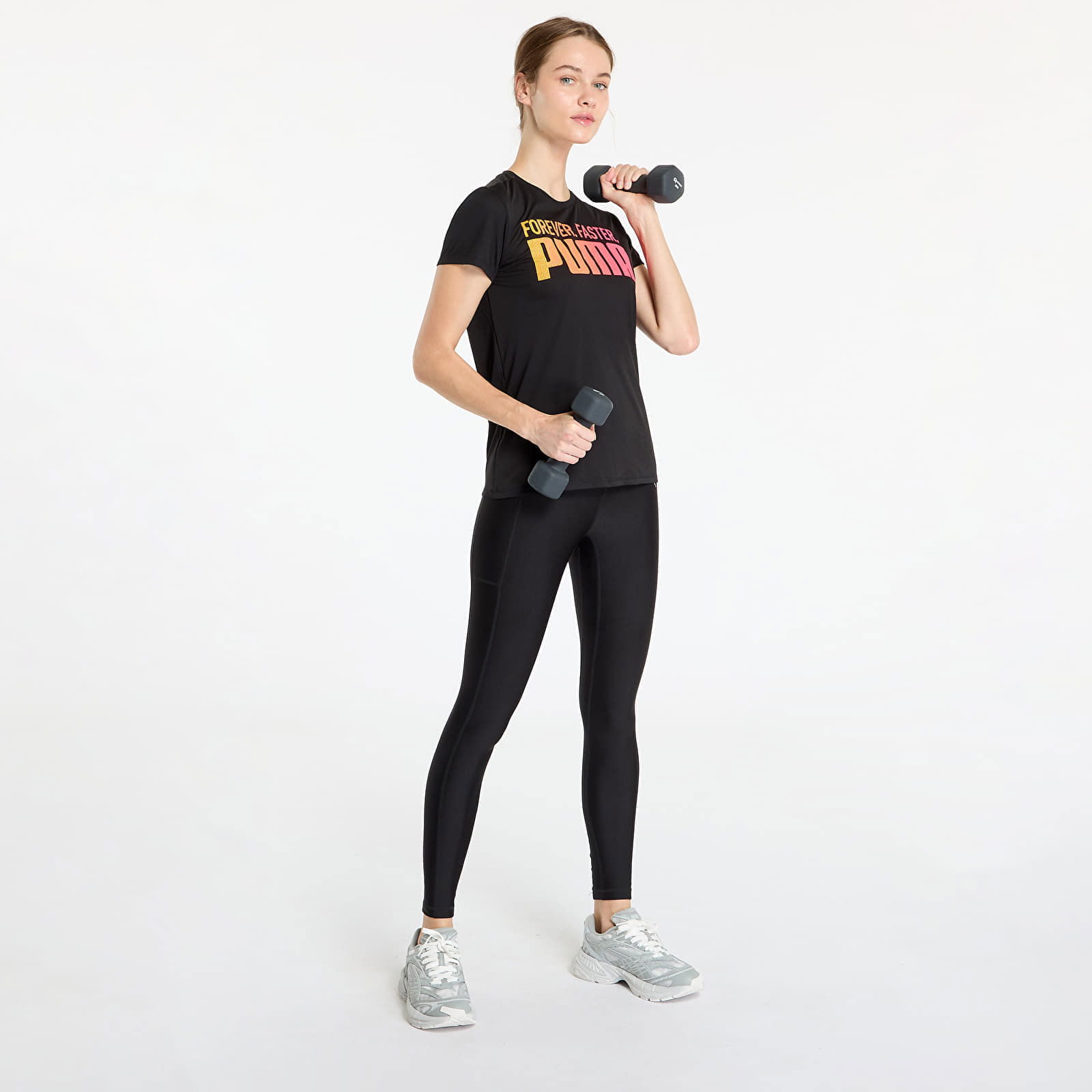 Run Favroites Forever Faster Graphic Tee Black