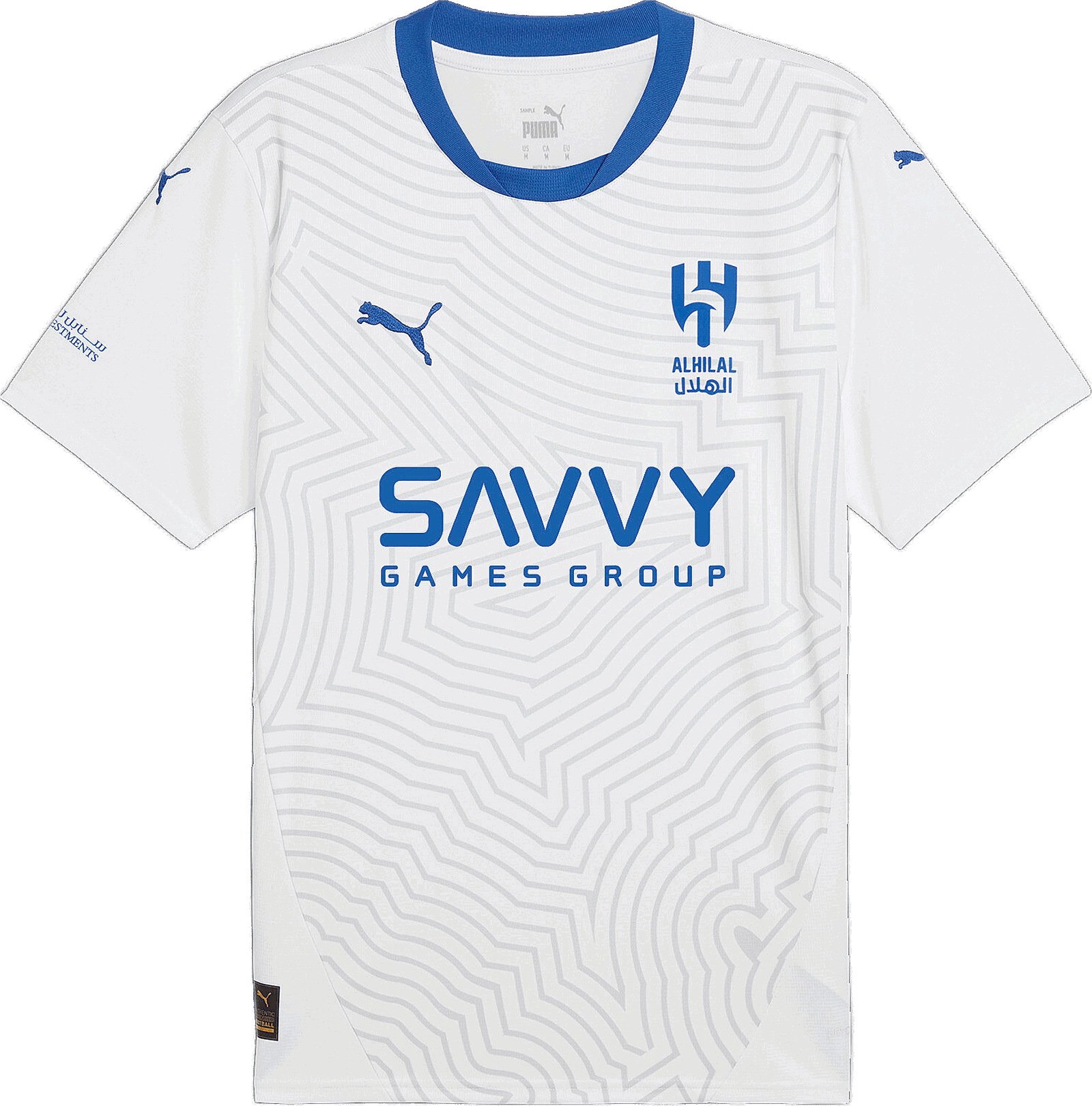 Al Hilal SFC Away Jersey Replica w/o Sponsor 2024/25