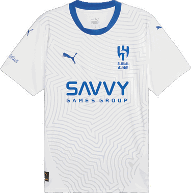 Dres Puma Al Hilal SFC Away Jersey Replica w/o Sponsor 2024/25 Biela | 778882-02, 0