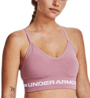 Podprsenka Under Armour Seamless Low Long Bra Ružová | 1357719-697, 0