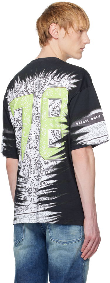 Tričko Diesel Diesel T-Boxt-78-R1 Graphic T-Shirt Čierna | A19649-0HGBZ-9XXA, 2