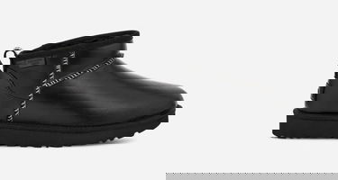 Tenisky a topánky UGG Classic Ultra Mini Leather Regenerate Boot Čierna | 1163490-BLK, 0