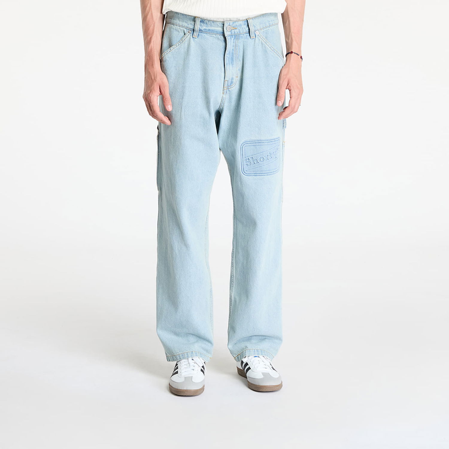 Džínsy Pleasures Box Logo Carpenter Jeans Light Indigo Modrá | P24F001 INDIGO, 0