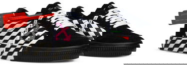 Tenisky a topánky Off-White Off-White Vulc "Black White" Čierna | OMIA085R20C210180129, 4