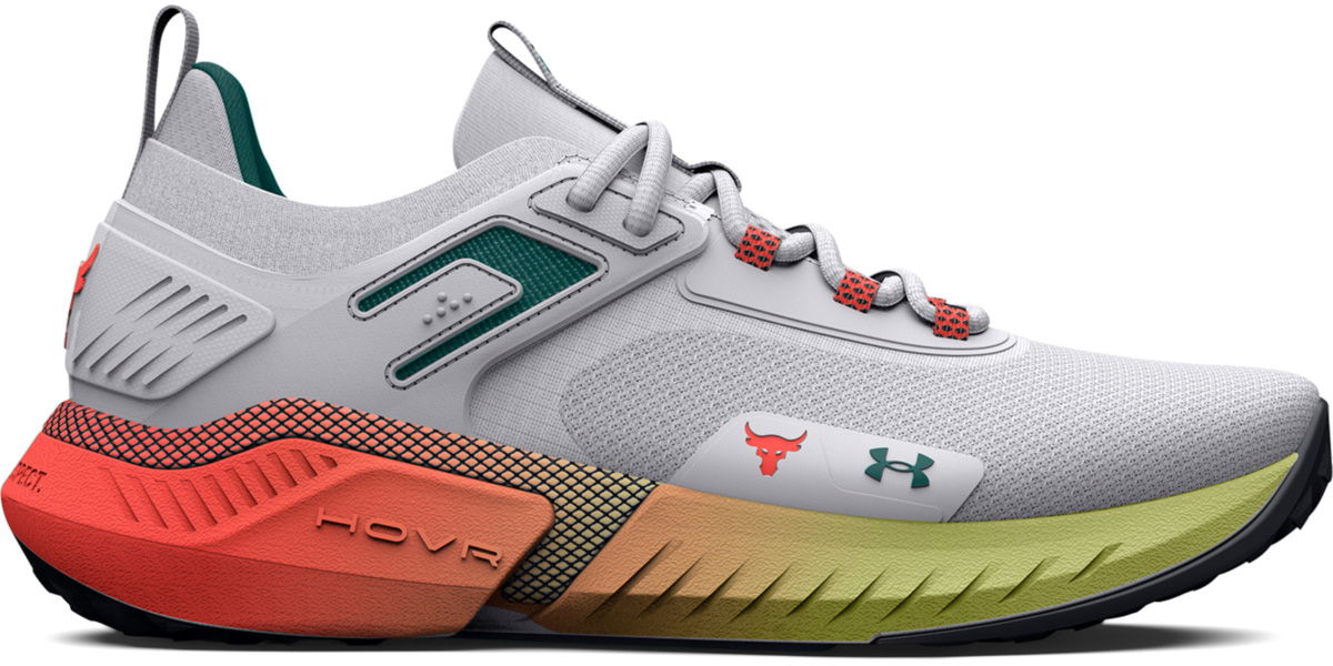 Tenisky a topánky Under Armour Fitness UA GS Project Rock 5-WHT Šedá | 3025437-100, 1