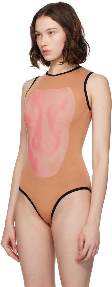 Body Baserange Baserange Alloy Sleeveless Bodysuit Béžová | BSAL-BA-AU25, 3