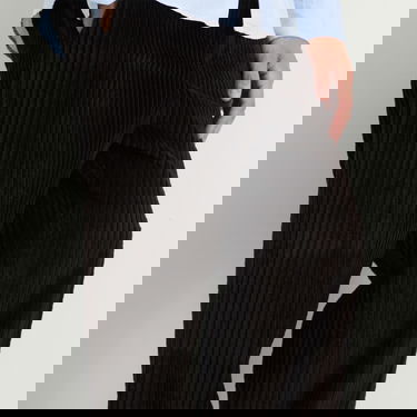 Nohavice OUR LEGACY Our Legacy Borrowed Cord Chino Trousers Hnedá | M4254BP, 5