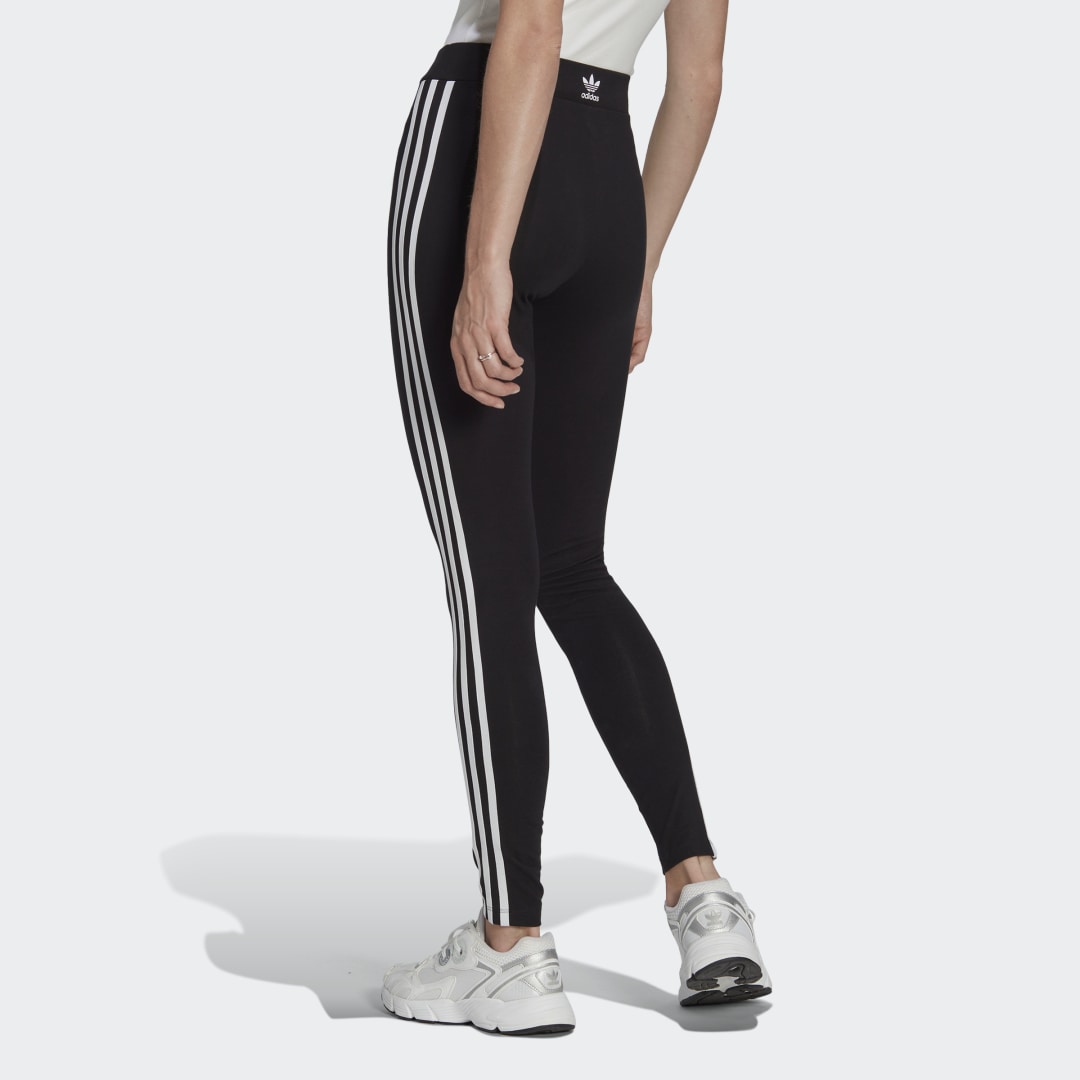 Legíny adidas Originals Adicolor Classics 3-Stripes Leggings Čierna | IB7383, 1