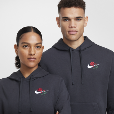 Mikina Nike Sportswear Hoodie Fleece Šedá | HQ2633-060, 4