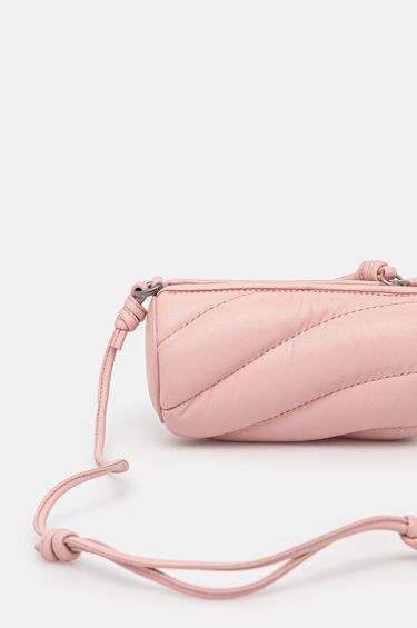 Kabelka Fiorucci Micro Mella Leather Barrel Bag Ružová | U01FMASL005LE04PN02, 2